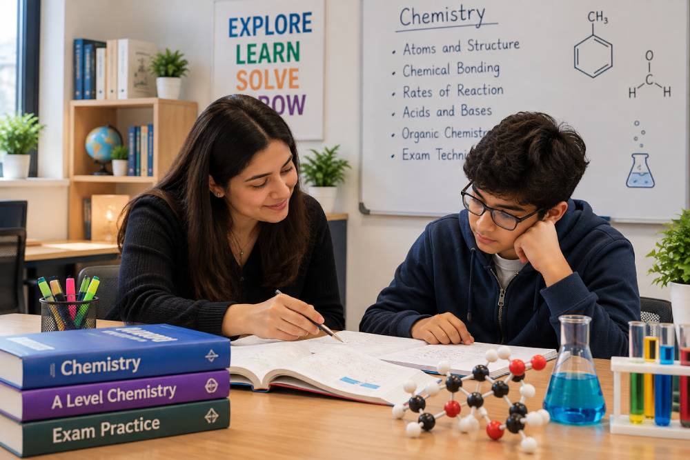 How Does a Chemistry Tutor Help Students Understand Difficult Chemistry Topics?